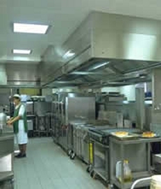 stainless kitchen